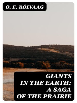 cover image of Giants in the Earth